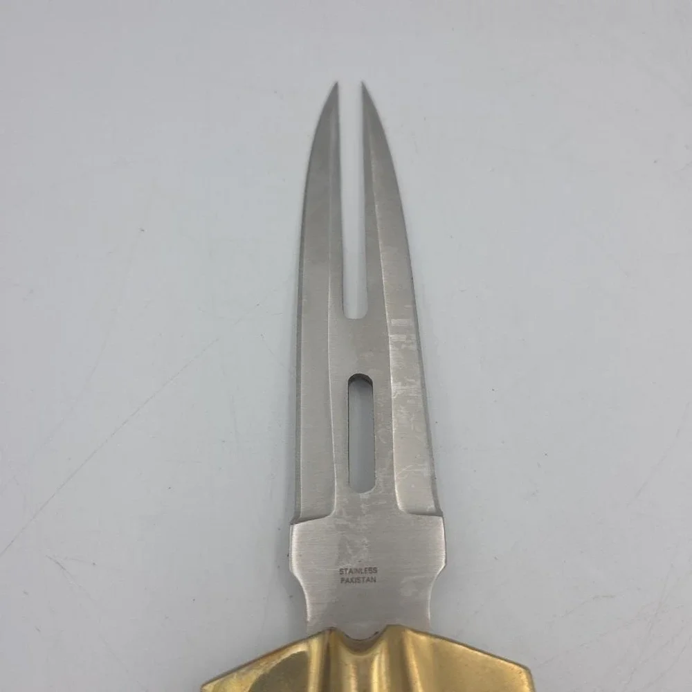 Vintage Dragon Slayer Double Edge Fixed Blade Old Smoky Dagger Pakistan